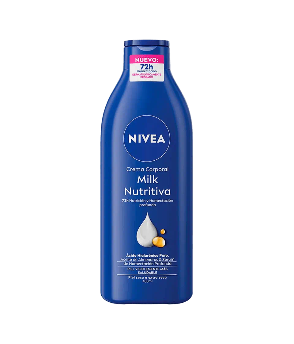 Nivea Milk Nutritiva 400 ml Crema Corporal