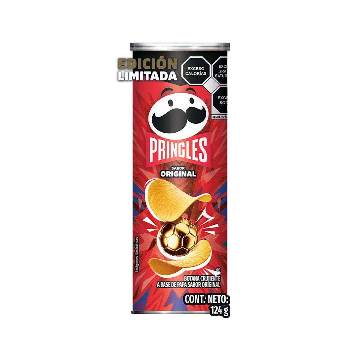 Pringles Sabor Original 124 g Botana Crujienre