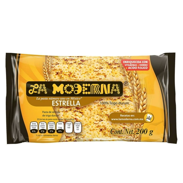 Sopa La Moderna Estrella 200 G