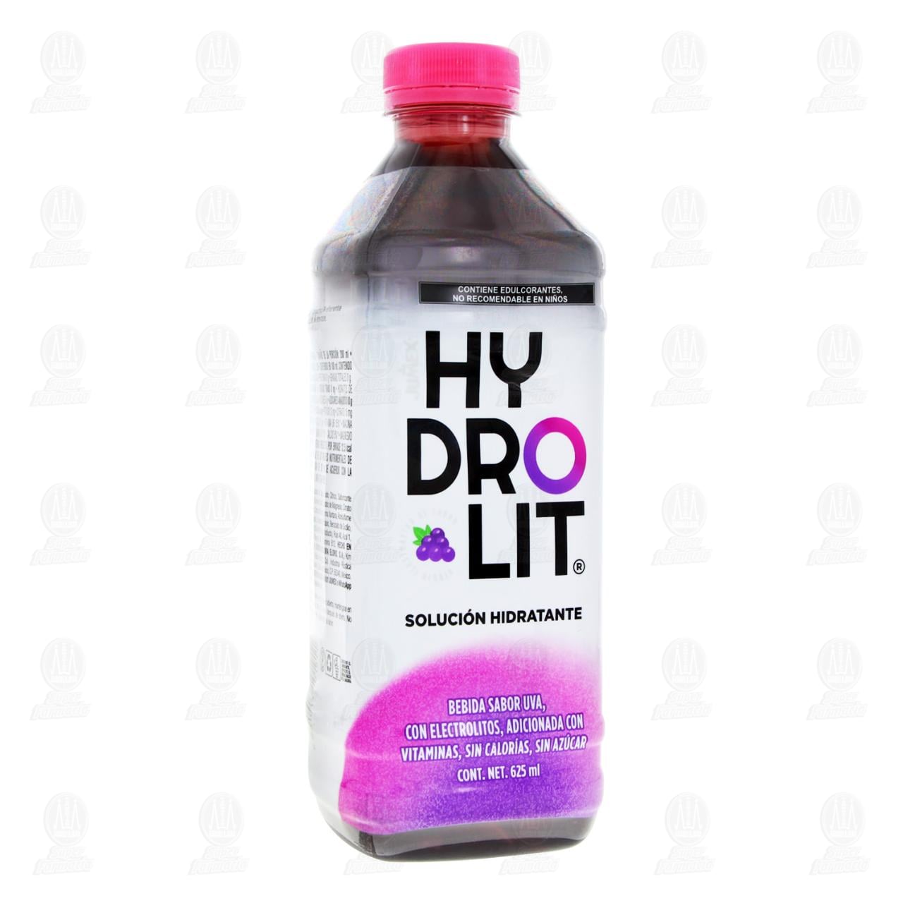 Hydrolit Sabor Uva 625 ml Solucion Hidratante