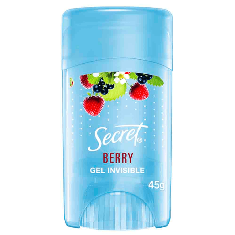 Fresh Defense 5X Berry 45 g Secret Gel Invisible Antitraspirante