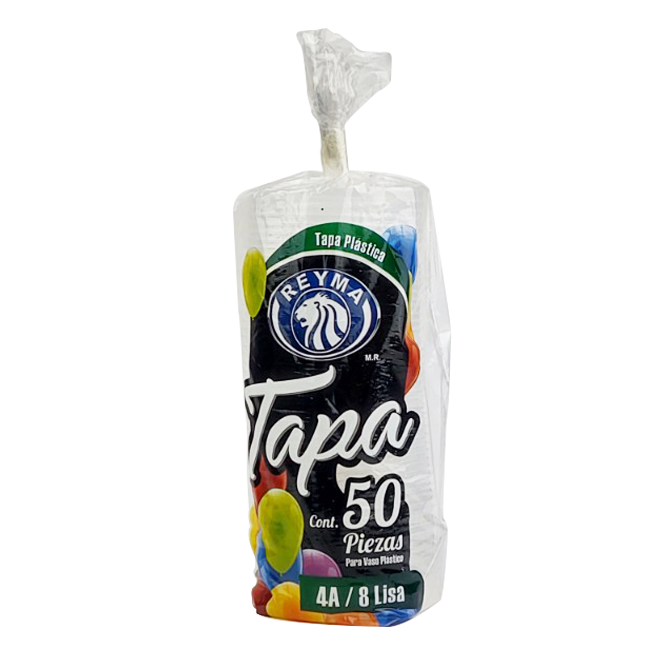 Tapa De Plastico Reyma 4A/8 50 Pz