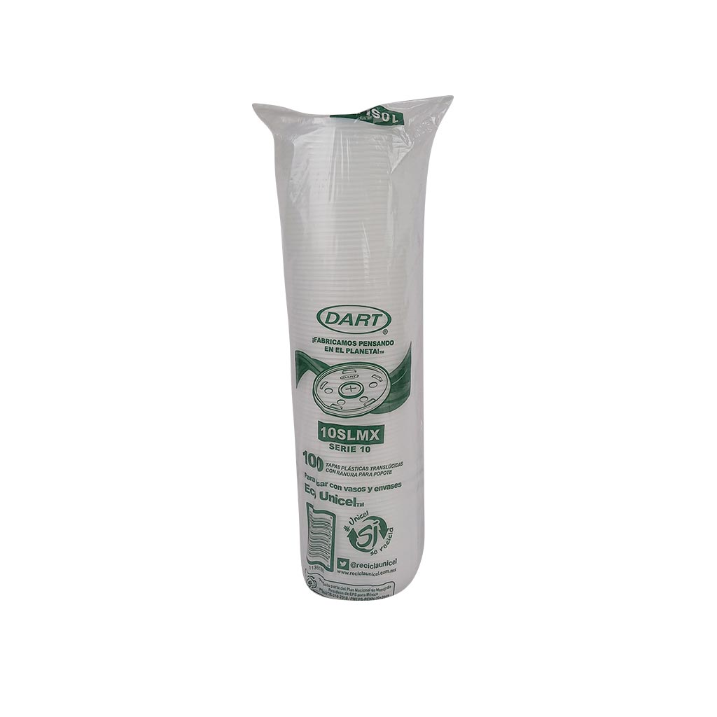 Tapa De Plastico Dart 10 Slmx 100 Pz