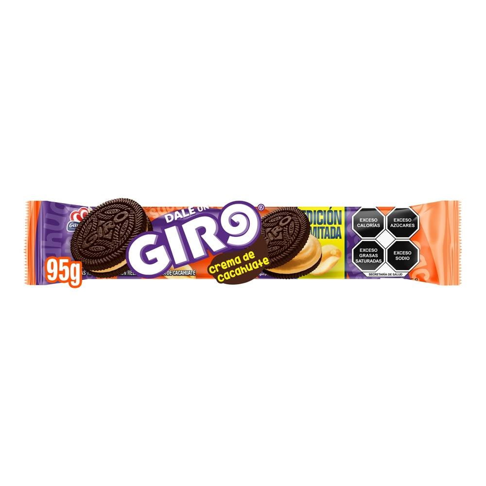 Giro Crema de Cacahuate 114 g Gamesa