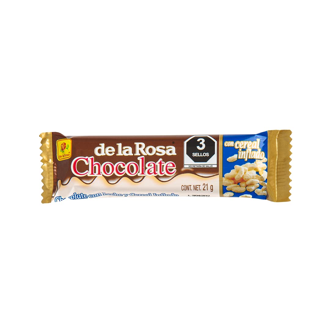 De La Rosa Chocolate 21 G Con Cereal Inflado