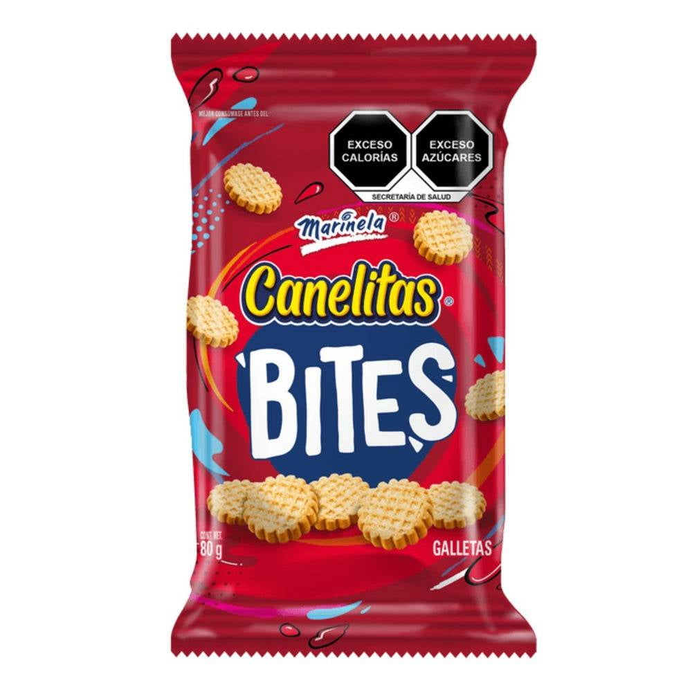 Bites Canelitas 80 G Marinela Galletas De Canela