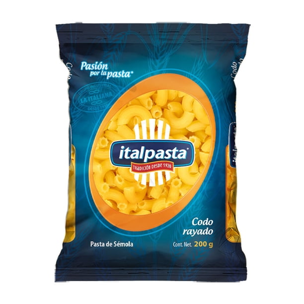 Sopa Italpasta Codo Rayado220G