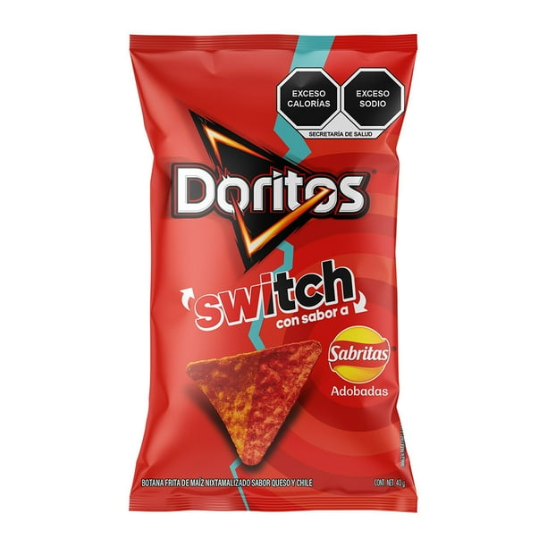 Doritos Switch Sabor Adobadas 72 g Sabritas