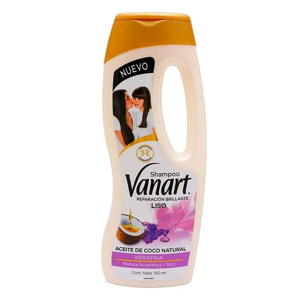 Vanart Reparacion Brillante- Liso Coco Y Keratina 750 Ml