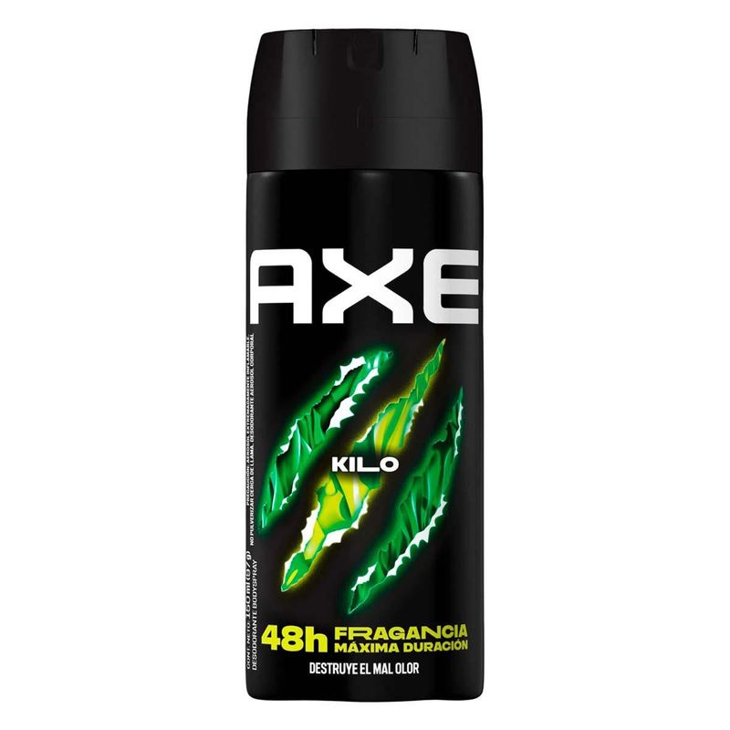 Kilo 48 H Fragancias +Frescura 150 ml Axe Desodorante Bodyspray