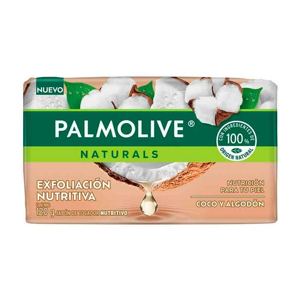 Jabón Corporal Coco y Algodon Palmolive Naturals 120 g
