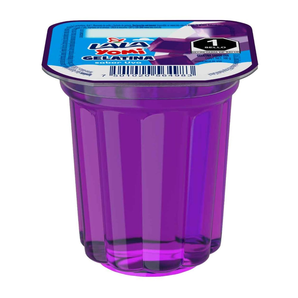 Gelatina Sabor Uva 100 g Lala Yomi