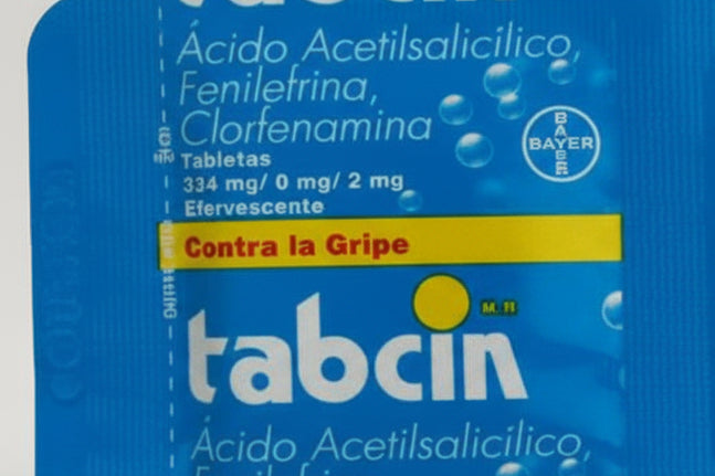 Tabcin 1 Pz Pastilla Efervecente Contra La Gripe