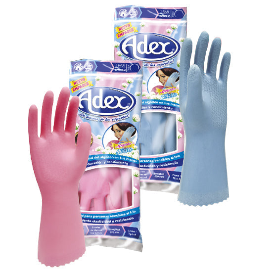 Guante de Latex Reforzado # 8 Adeltex