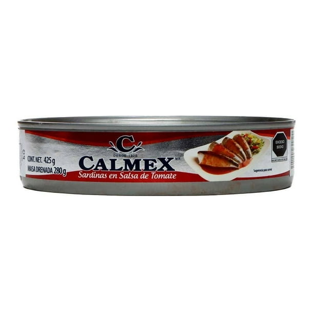 Sardina Calmex 425 g en Salsa de Tomate