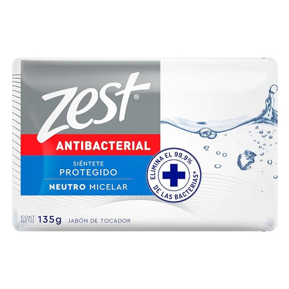 Jabón Corporal Antibacterial Zest 135 g