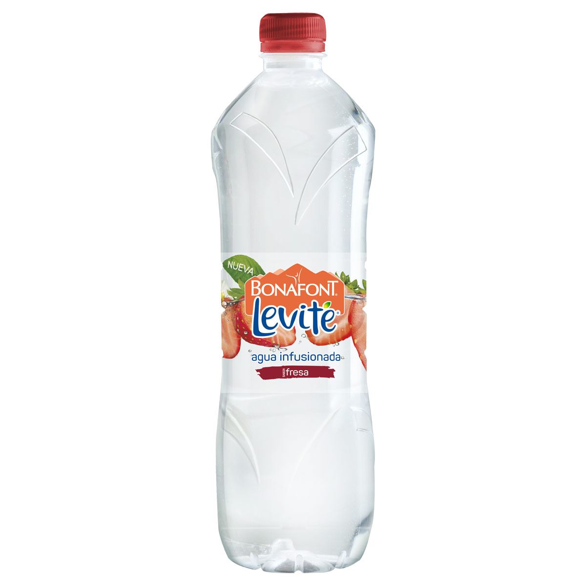 Bonafont Letive Agua Infucionada Sabor Fresa1 L