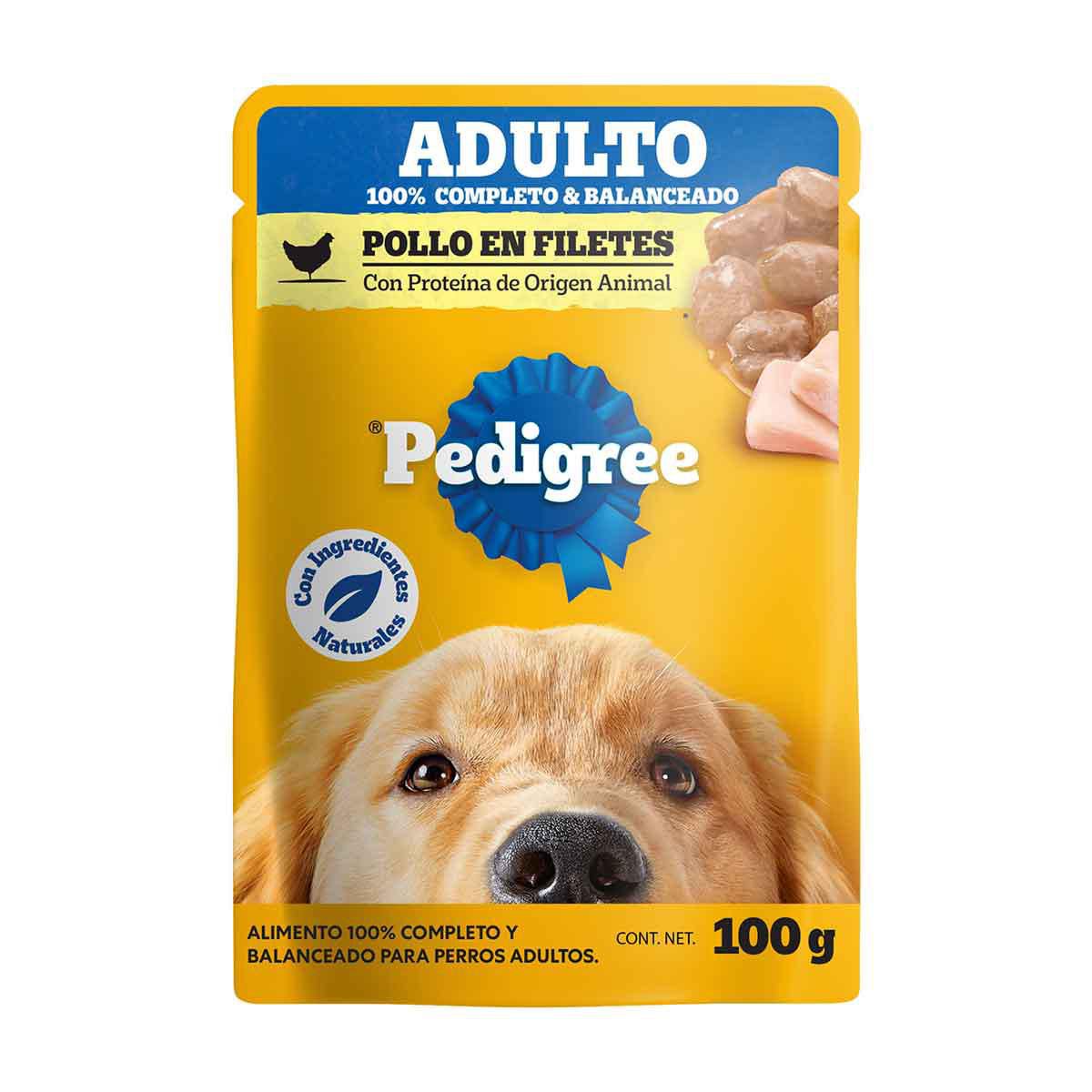 Sobre Adulto Pollo 100 G Pedigree