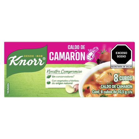 Norzuiza Caldo de Camaron 8 Cubos Knorr