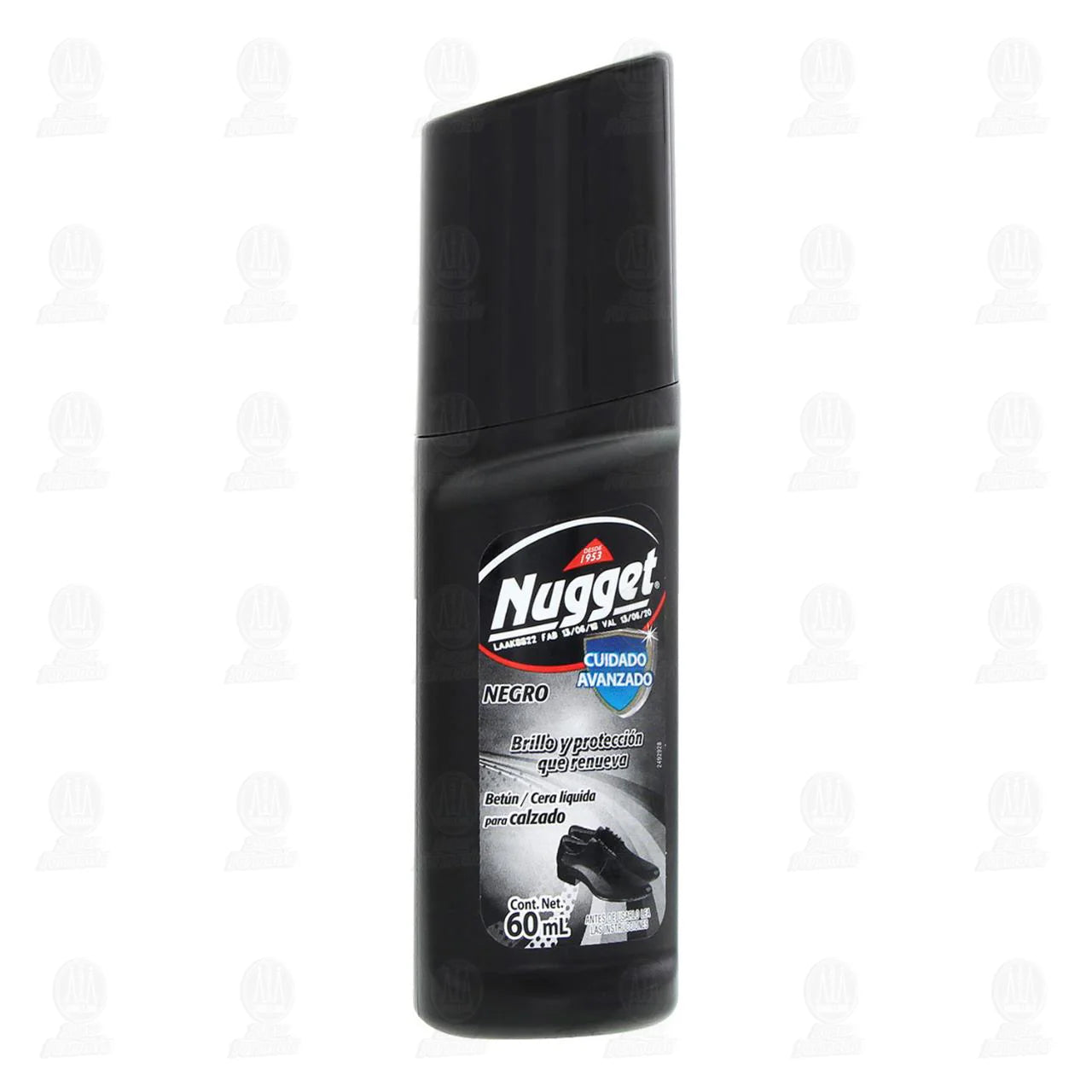 Nugget Negro 60 ml Cera Liquida para Calzado