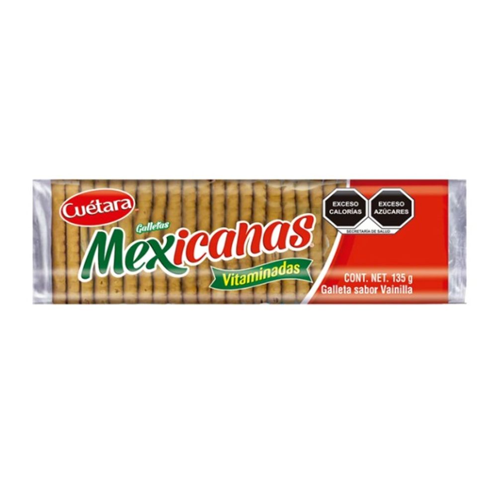 Galletas Cuetara Mexicanas Vitaminadas Tubo 135 g 1