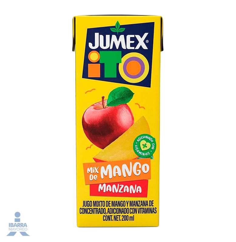 Jumex Ito Mix de Manzana y Mango 200 ml Jumex