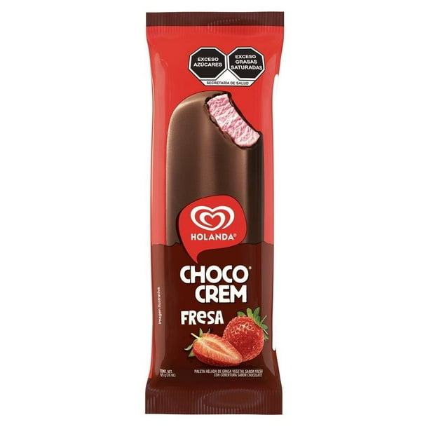 Chococream Fresa 65 G Holanda Paleta Helado