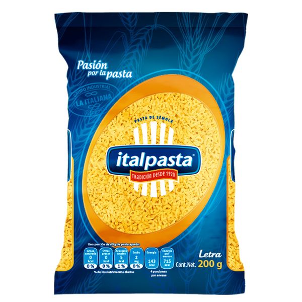 Sopa Italpasta Letra 220G