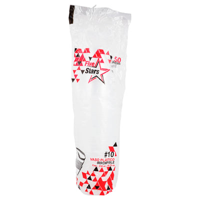 Vaso De Plastico Five Stars #10 50 Pz