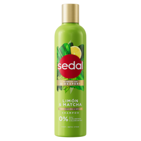 Sedal - Bioexpert Limón & Matcha Hidratacion y Control Caida 370 ml