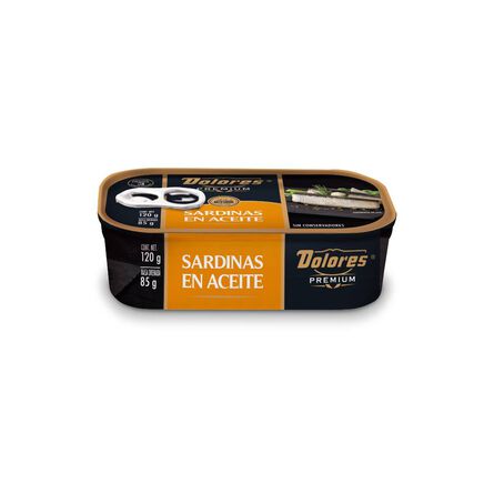 Sardinas en Aceite 120 g Dolores Premium