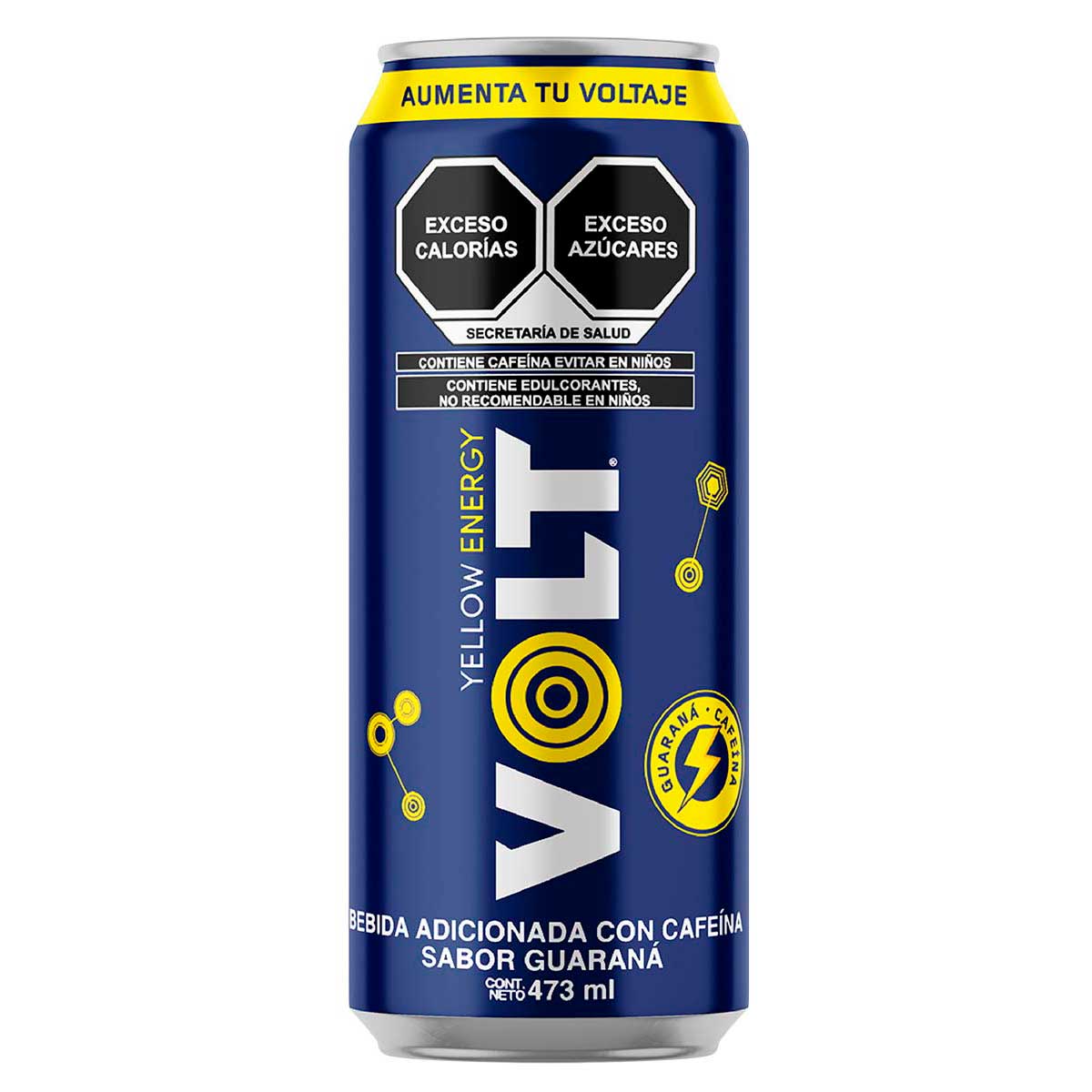 Volt Yellow 473 Ml Lota Bebida Carbonatada Con Cafeina