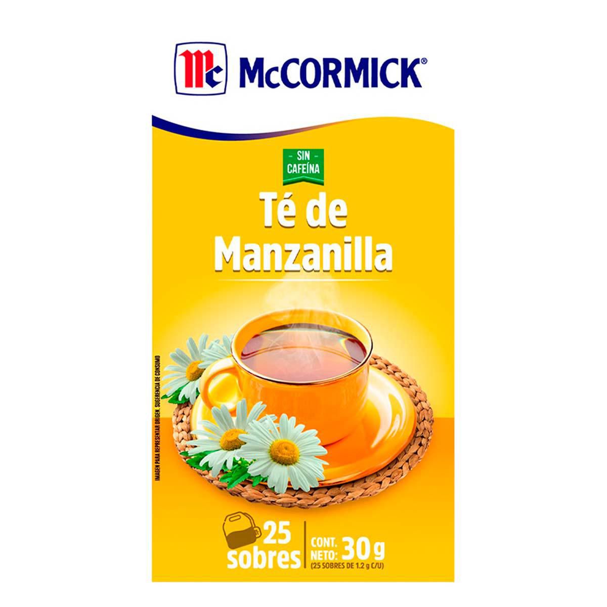 Te De Manzanilla 25 Sobres Mccormick