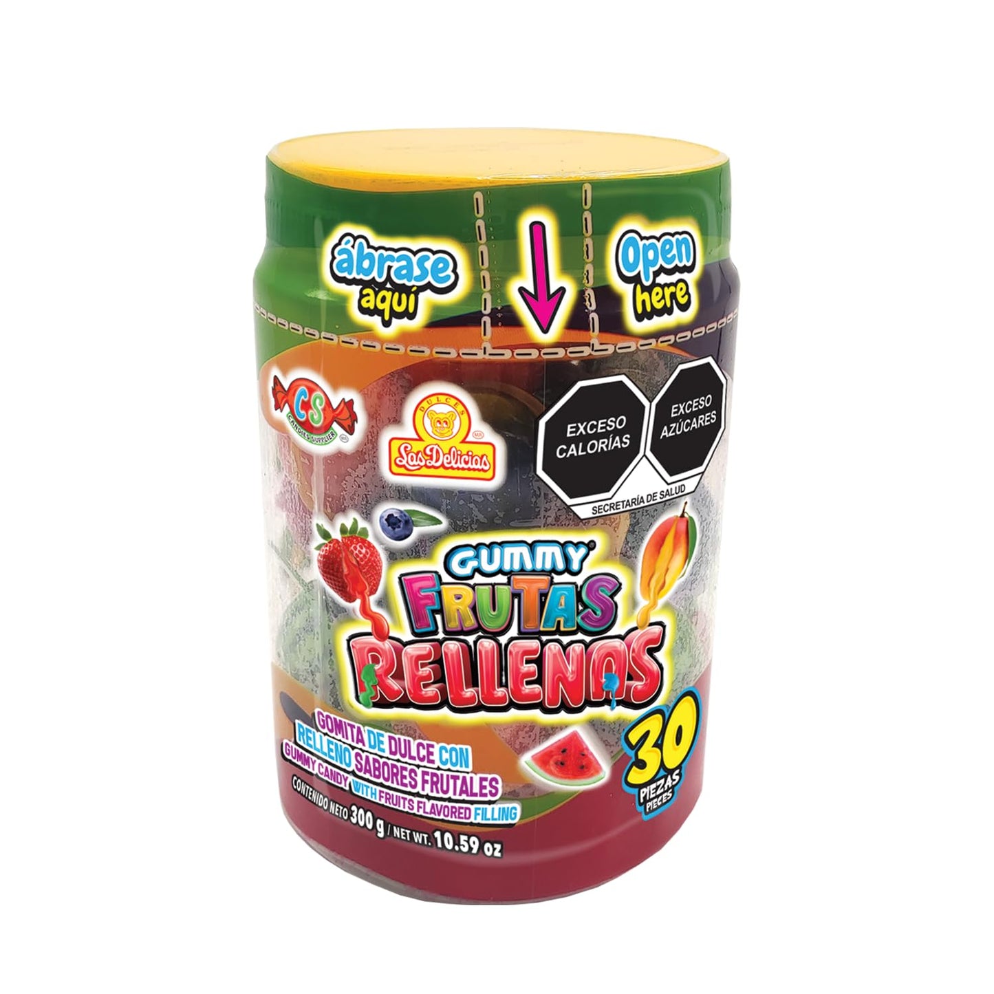 Frutas Rellenas Gummy 1 pzas