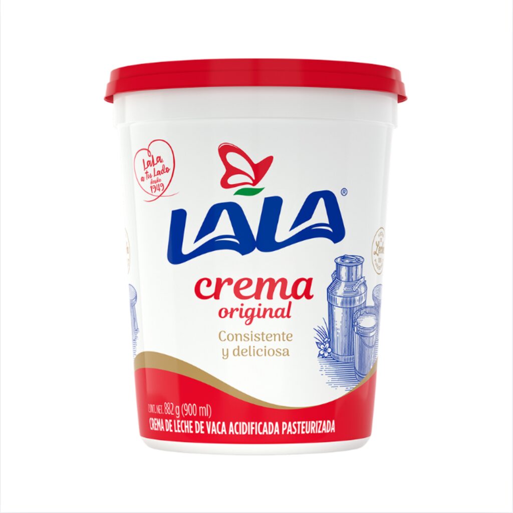 Crema Original 882 G Lala Consistente Y Deliciosa
