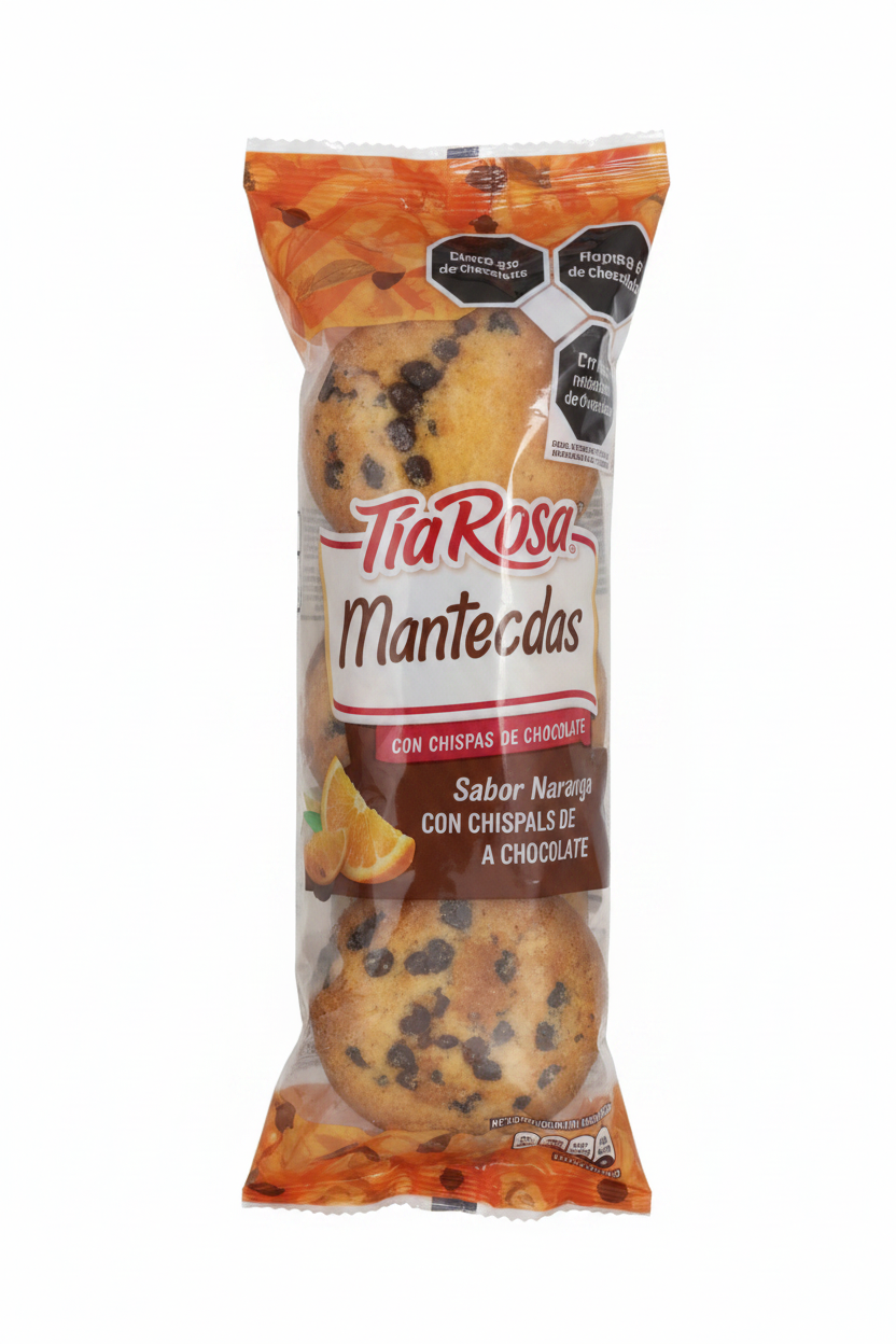 Mantecadas de Naranja 165 g Tia Rosa