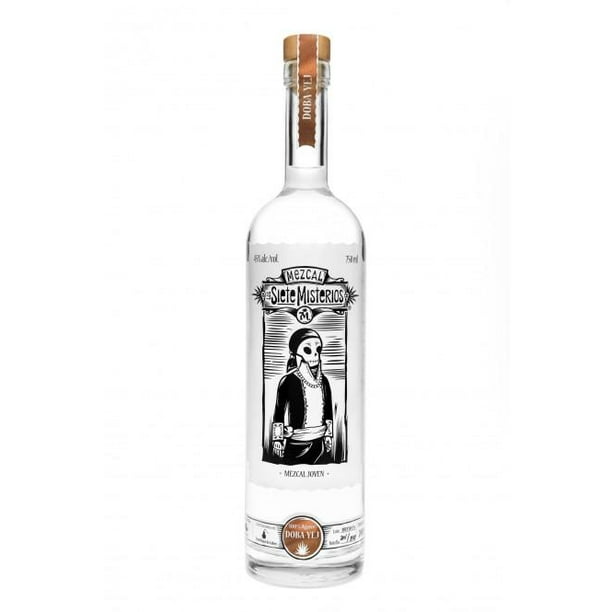 Siete Misterios Mezcal Artesanal 100 % Maguey 750 Ml 44 % Alc. Vol.