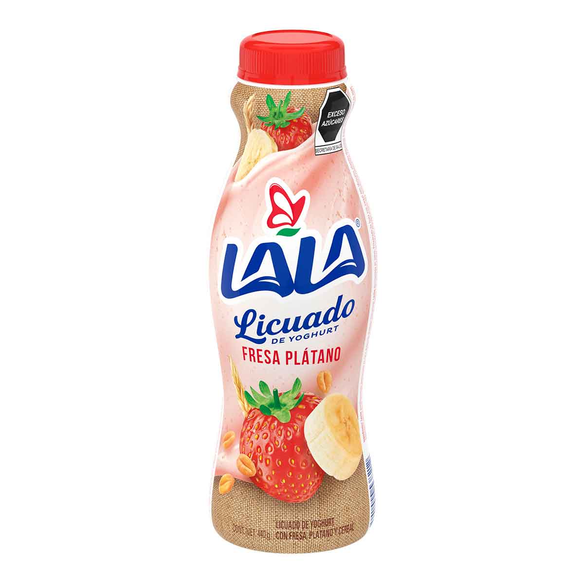 Licuado de Yoghurt Lala Fresa Plátano 440 g
