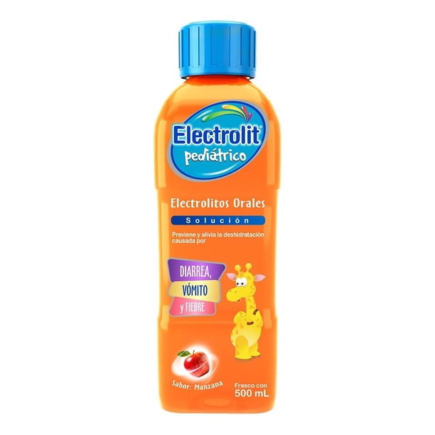 Electrolit Pedriatico Sabor Manzana 500 ml Electrolitos Orales Solucion
