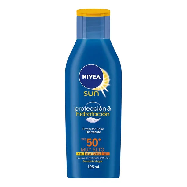 Protector Solar Fps 50+ Muy Alta Proteccion 125 ml Nivea Sun