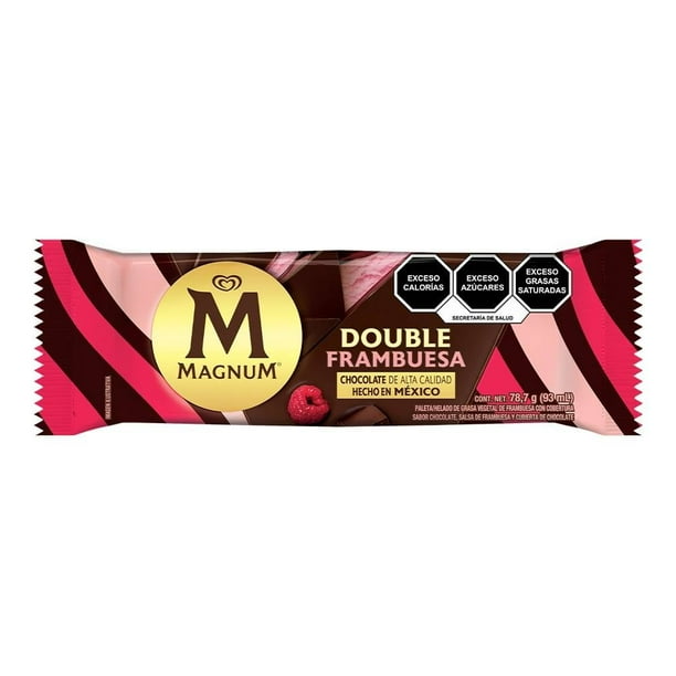 Magnum Doble Frambuesa 78 g Holanda Peleta Helado