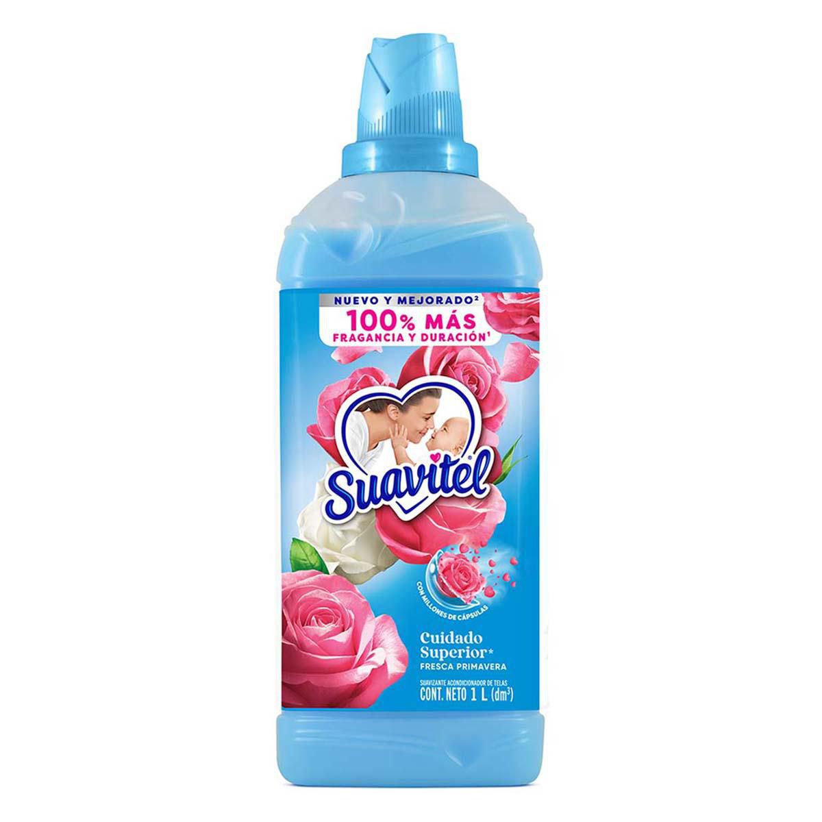 Suavizanrte Suavitel 1 L Cuidado Superior Fragancia Primavera