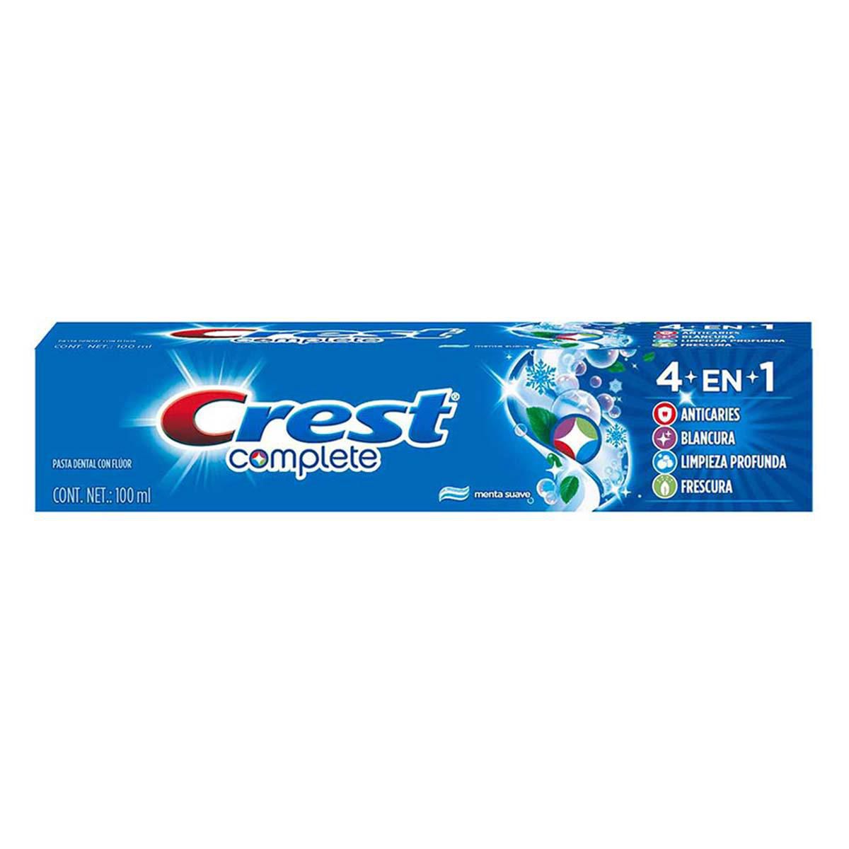 Pasta Crest Complete 4En1 100 ml