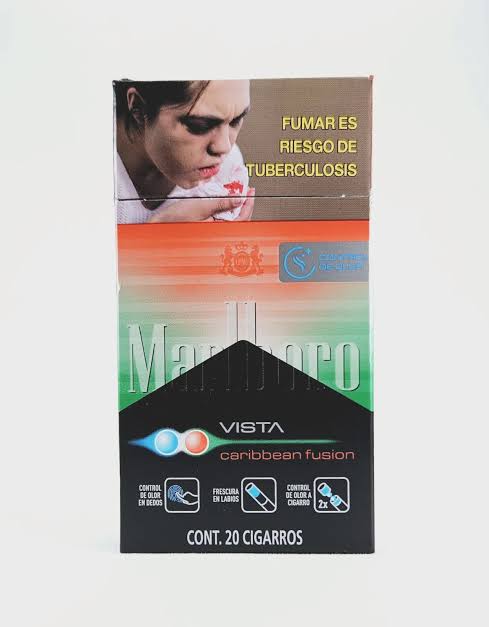 Marlboro Vista Caribbean Fusion 20 Cigarros Control de Olor