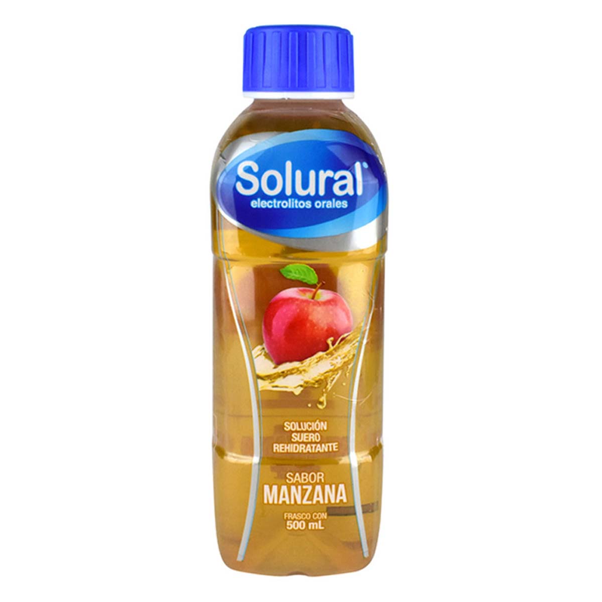 Solural Sabor Manzana 500 Ml Solucion De Suero Rehidratante