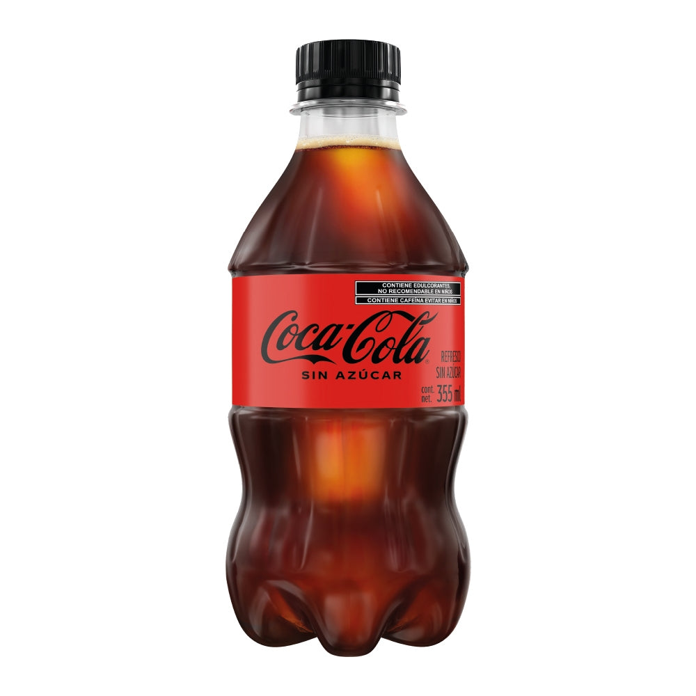 Coca Cola 355 Ml Sin Azucar Refresco
