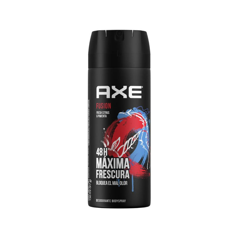 Fusion 48 H Fragancias +Frescura 150 ml Axe Desodorante Bodyspray