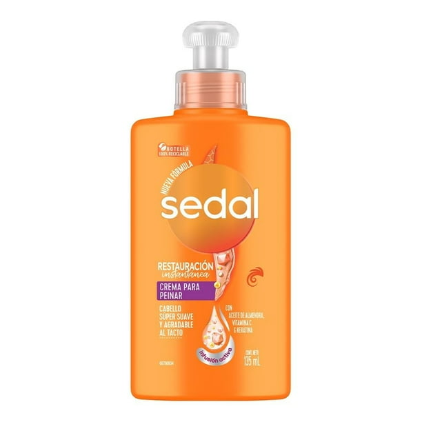 Sedal Restauracion Instantanea 135 ml Crema para Peinar Hydra