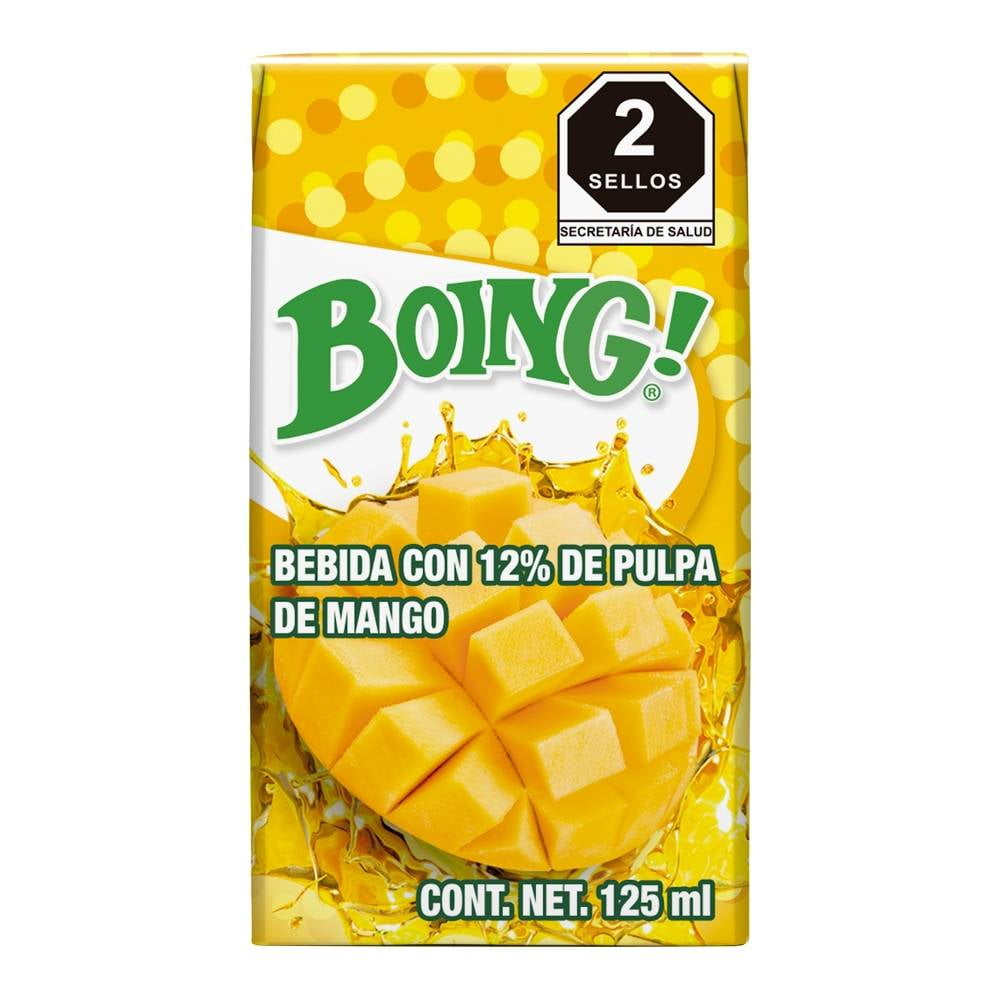 Boing Jugo De Mango 125 Ml Cajita