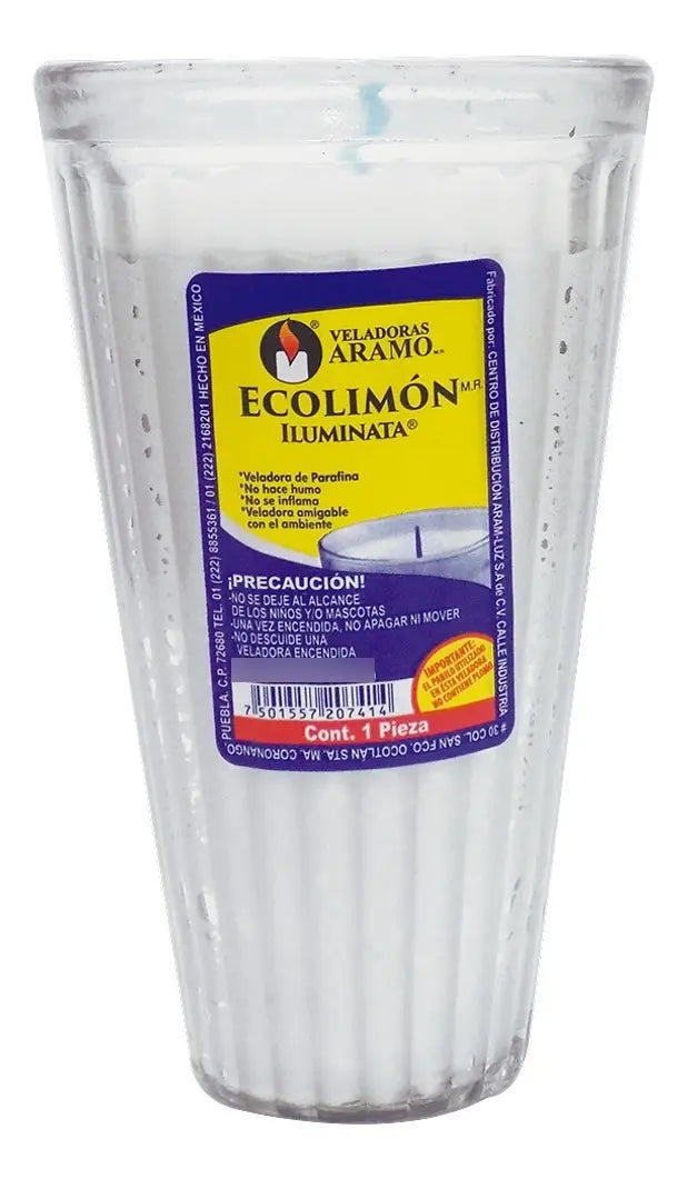 Veladora Eco Limon Vaso